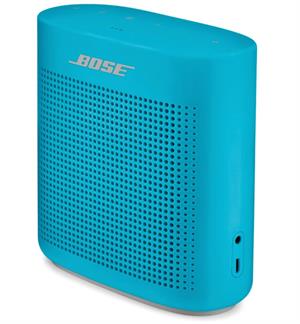 eBookReader Bose SoundLink Color 2 bluetooth højtaler blå fra siden